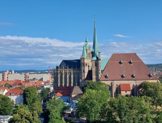 Festungsmauer Zitadelle Petersberg