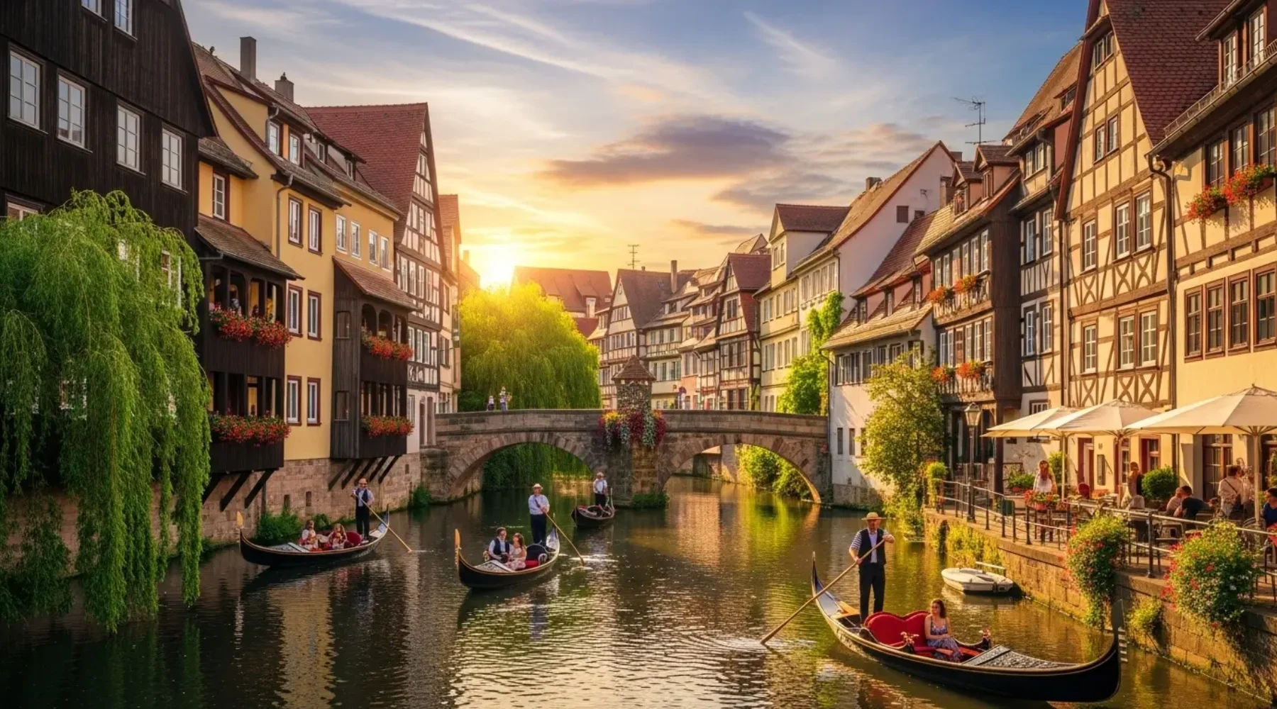 Jeder verliebt sich hier: Erfurts verstecktes Klein Venedig!