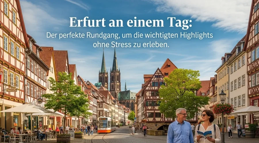 Erfurt an einem Tag: Entspannter Rundgang durch 1270 Jahre Geschichte ohne Zeitdruck
