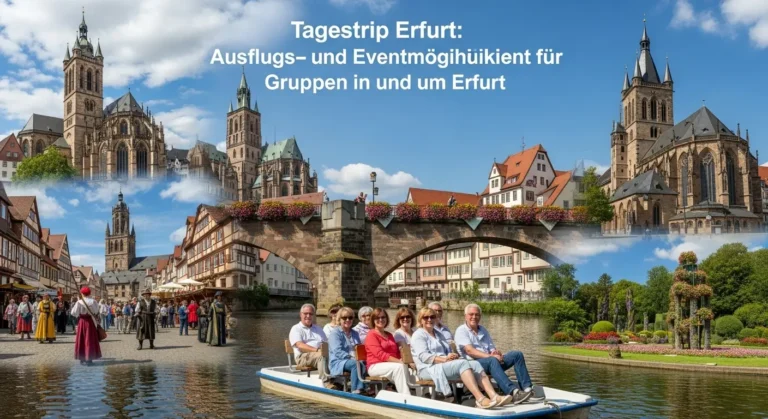 Tagestrip erfurt: ausflugs- und eventmöglichkeiten für gruppen in und um erfurt