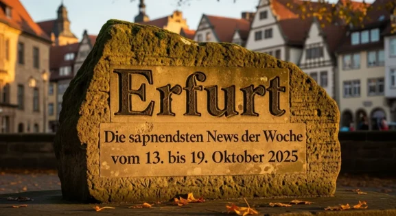 Erfurt: die spannendsten news der woche vom 13. Bis 19. Oktober 2025 5 Erfurt news kw 43. 897z
