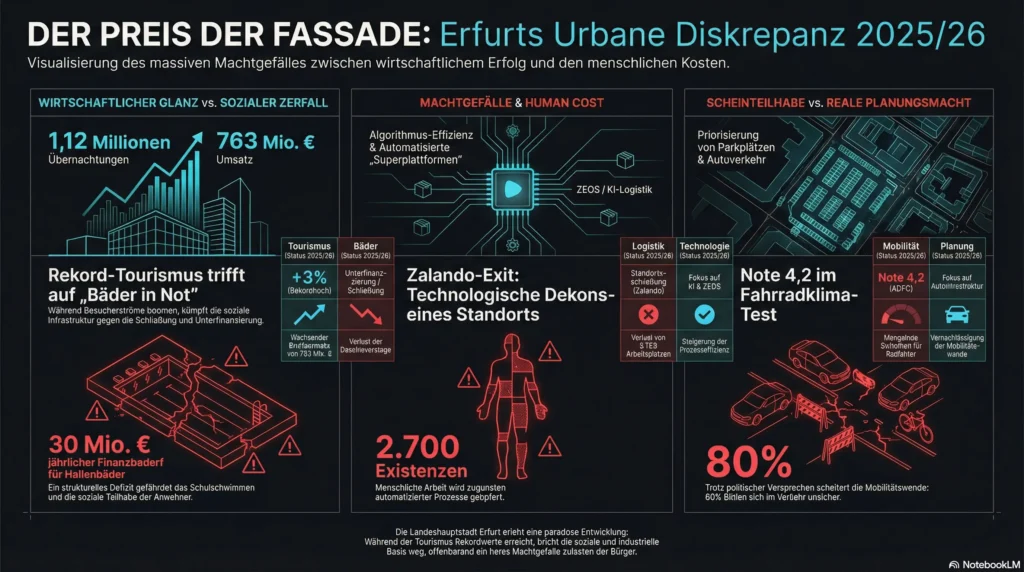 Erfurt tourismus vs lebenqualitaet