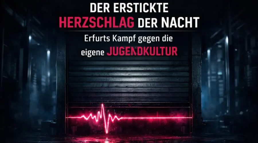 Der erstickte Herzschlag der Nacht: Erfurts Kampf gegen die eigene Jugendkultur