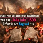 Anarchie, mord und brennende steuerlisten: wie das „tolle jahr“ 1509 erfurt in den abgrund riss