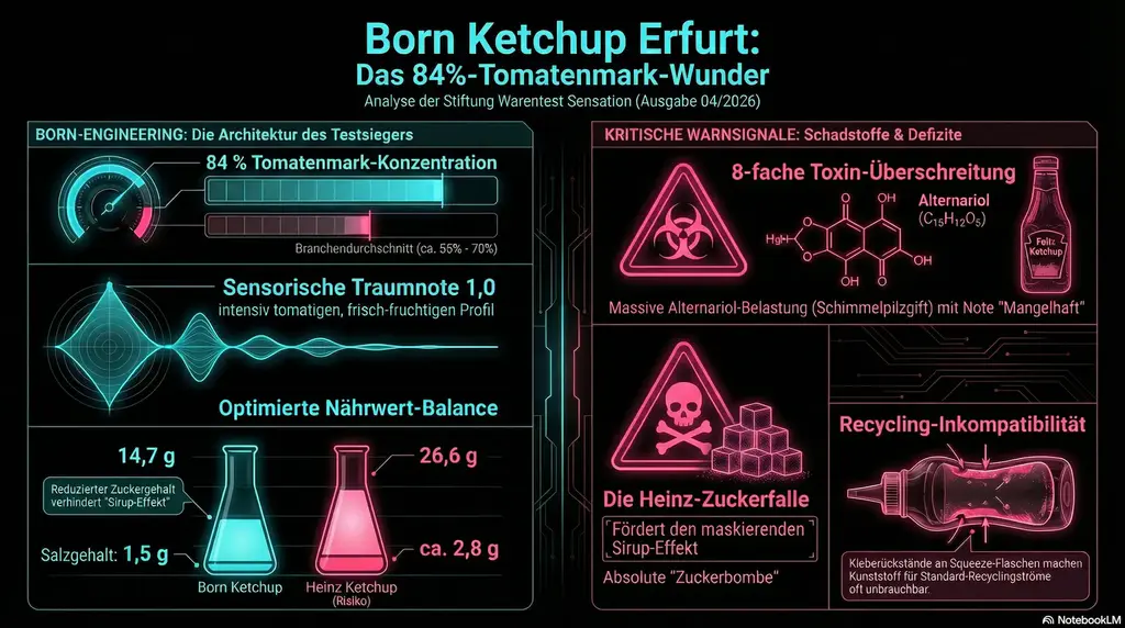 Born ketchup erfurt: das 84%-tomatenmark-wunder – das geheimnis hinter der stiftung warentest sensation 9 Borner ketchup erfurt