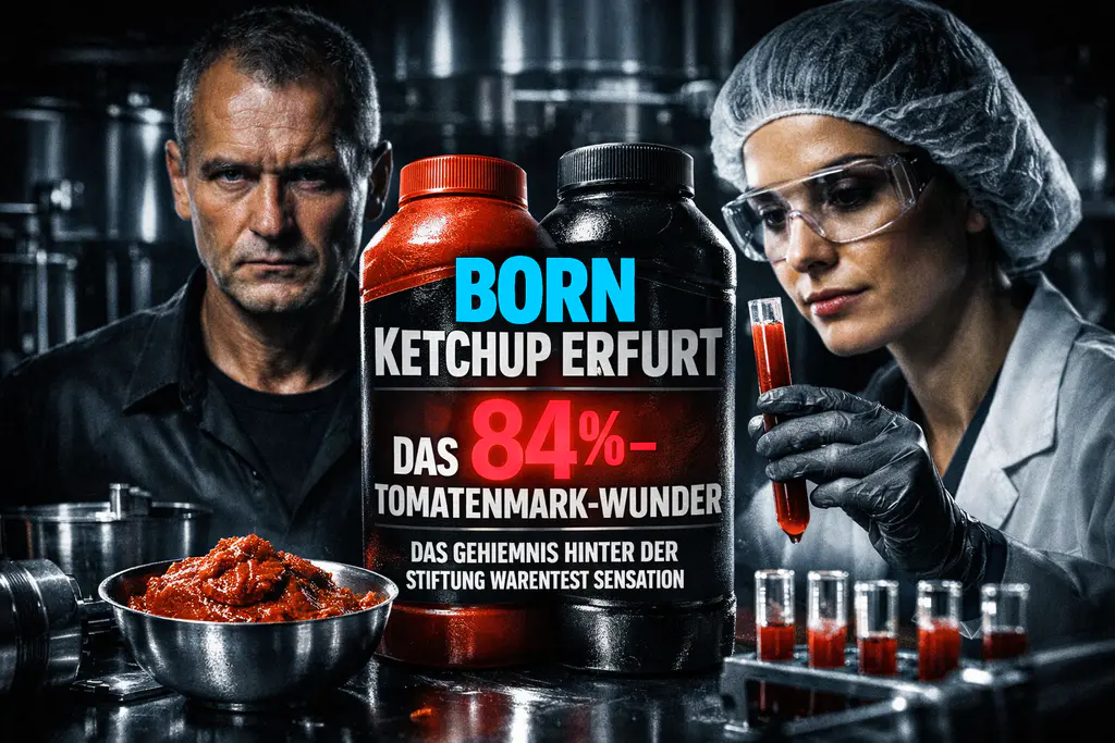 Born ketchup erfurt: das 84%-tomatenmark-wunder – das geheimnis hinter der stiftung warentest sensation