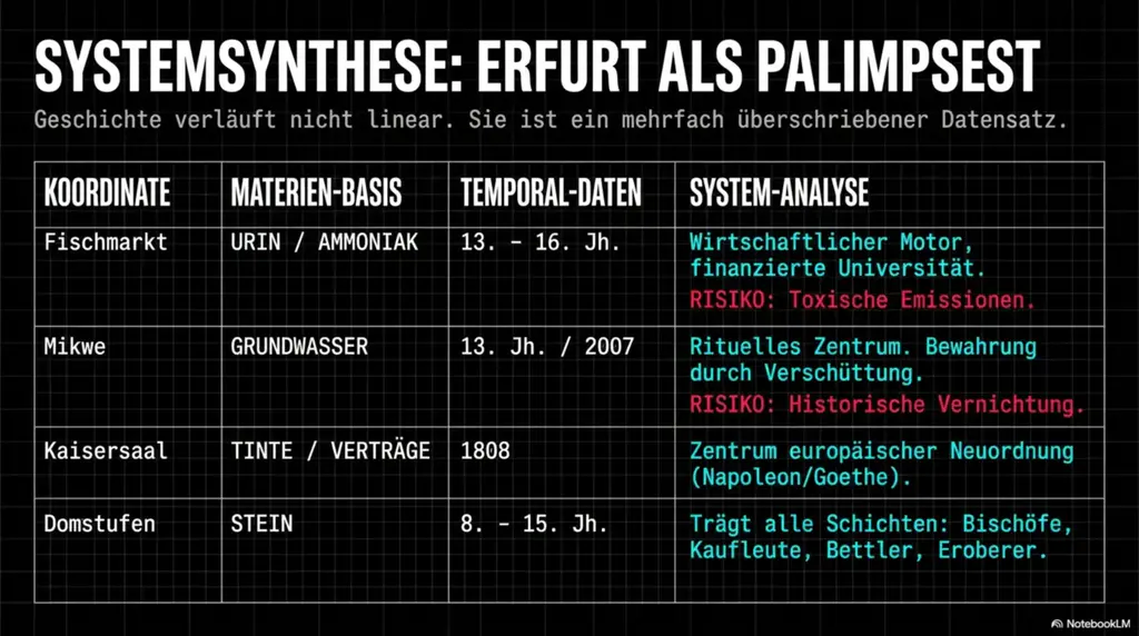 Erfurt: vom urin zum unesco-erbe: die unkonventionelle entdeckungs–tour 9 Erfurt unesco urin 5