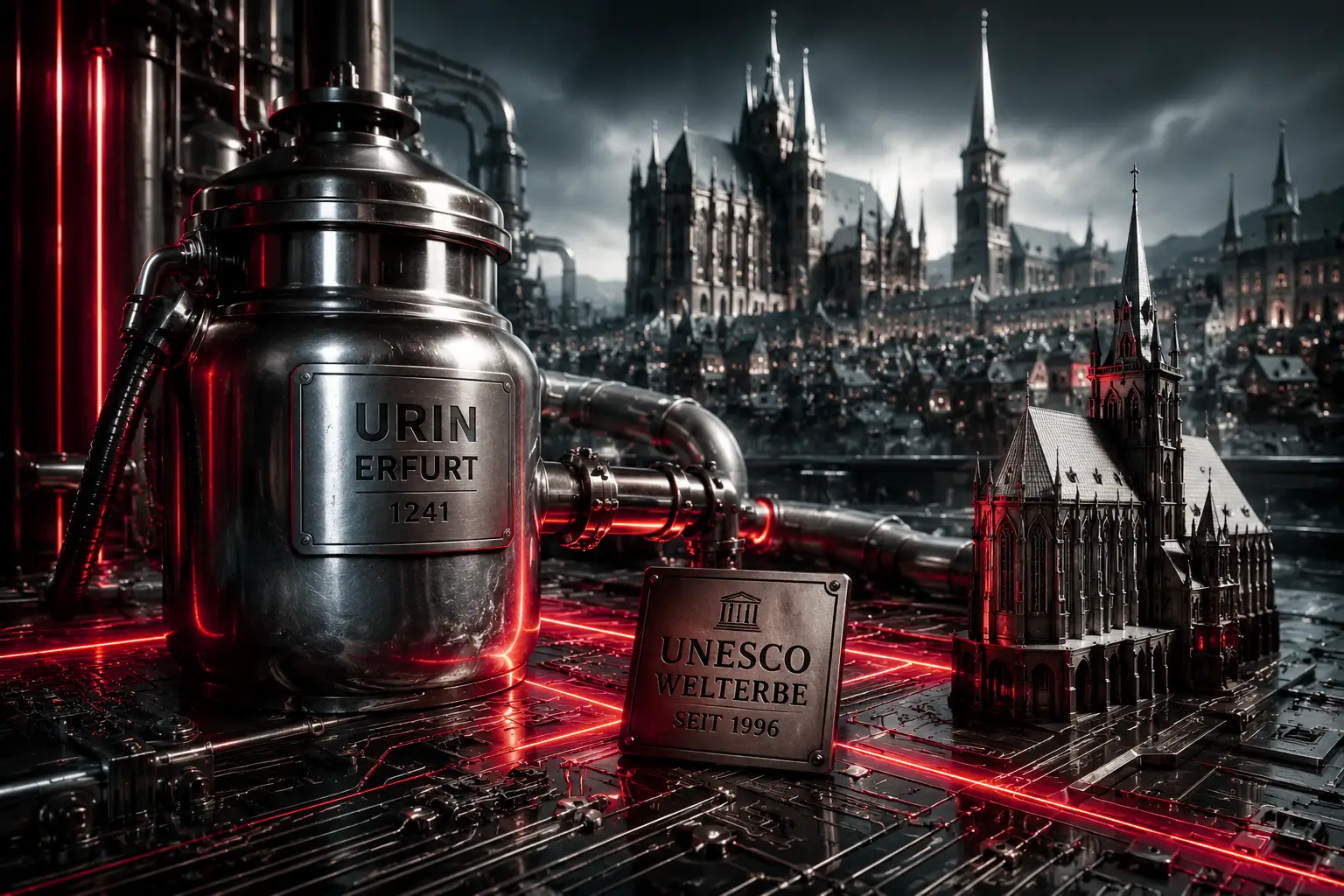 Erfurt: vom urin zum unesco-erbe: die unkonventionelle entdeckungs–tour